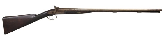 2 SXS PERCUSSION SHOTGUNS.