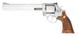STAINLESS STEEL SMITH & WESSON MOD 686-1 REVOLVER.