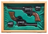 CASED PAIR RUGER NM BLACKHAWK CONVERTIBLE