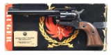 NICE RUGER SINGLE SIX SA REVOLVER WITH BOX & SPARE