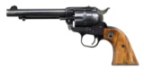 2 RUGER FLAT GATE SINGLE-SIX REVOLVERS.