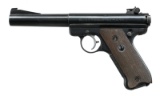 RUGER MARK I BULL BARREL SEMI-AUTOMATIC PISTOL.