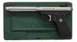 RUGER STAINLESS 22/45 MK III HUNTER SEMI-AUTO