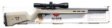 RUGER 10/22 SEMI-AUTOMATIC RIFLE WITH SPARE STOCK.