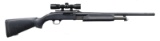 MOSSBERG 500A PUMP RIFLED SHOTGUN.