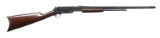 RESTORED MARLIN MODEL 27-S SLIDE ACTION RIFLE.