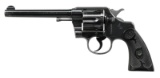 COLT ARMY SPECIAL REVOLVER WITH FACTORY LETTER.