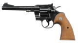 COLT OFFICERS MODEL MATCH REVOLVER.