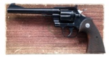 COLT OFFICER'S MODEL MATCH REVOLVER WITH BOX.