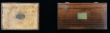 TWO 19TH CENTURY PISTOL CASES.