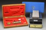 4 COLT FACTORY BOXES & WOOD NAVY ARMS CASE.