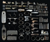 VARIOUS RIFLE & MUSKET PARTS.
