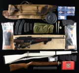 MISC. GROUPING OF PARTS, AMMUNITION & ACCESSORIES.