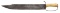 INTERESTING CONFEDERATE D-GUARD BOWIE.