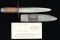 BLACKSMITH MADE SIDE KNIFE.