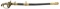 COMPOSITE HIGH-GRADE US M1850 STYLE STAFF & FIELD