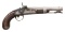 RARE & FINE WATERS FLAT LOCK MARTIAL SINGLE SHOT