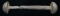 EARLY BLACKSMITH MADE NAVAL BAR SHOT.