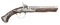 BELGIAN ARNOLD NIQUET PERCUSSION PISTOL.