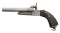 UNMARKED SXS PINFIRE PISTOL.