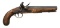 BELGIAN FLINTLOCK PISTOL.