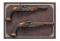PAIR OF BELGIAN PERCUSSION DUELING PISTOLS.