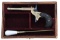 ATTRACTIVELY RESTORED FLOBERT PARLOR PISTOL.