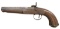 UNMARKED PERCUSSION PISTOL.