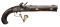 CONTEMPORARY KENTUCKY PERCUSSION PISTOL.