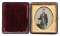 6th PLATE TIN TYPE IMAGE OF A GENTLEMAN HOLDING