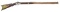 LANE & READ PERCUSSION HALF STOCK TARGET RIFLE.