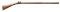 UNMARKED FLINTLOCK FULL STOCK RIFLE ATTRIBUTED TO