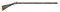 UNMARKED CONTEMPORARY FLINTLOCK KENTUCKY RIFLE.