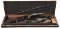 INTERESTING CASED ENGLISH PERCUSSION PISTOL/FOWLER