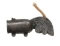 JAPANESE PETITE BRASS HAND CANNON.
