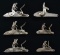 6 BRITISH FLINT & PERCUSSION LOCKS.
