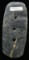 NATIVE AMERICAN 3 HOLE GORGET.