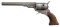 UNMARKED REPLICA COLT PATTERSON REVOLVER.