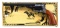 CIMARRON MODEL 1872 OPEN TOP REVOLVER WITH BOX.