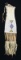 FINE NATIVE AMERICAN BEAD & QUILL DECORATED PIPE