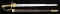 EARLY 19th CENTURY GERMAN HUNTING SWORD.