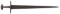 REPRODUCTION VIKING BROADSWORD.