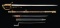 1 NAVAL SWORD & 2 BAYONETS.