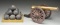 BRASS MUZZLE LOADING SIGNAL CANNON WITH DECORATIVE