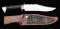RODNEY ROGERS CUSTOM BOWIE KNIFE.