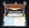 1980'S RWS SALESMAN SAMPLE DISPLAY CASE.