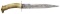 LARGE 20th CENTURY MEXICAN BELT KNIFE.