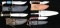 5 CUSTOM FIXED BLADE KNIVES.