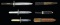 3 IXL BELT KNIVES BY WOSTENHOLM & SON.