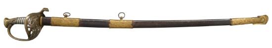 CIVIL WAR PERIOD NON-REGULATION HIGH GRADE STAFF &